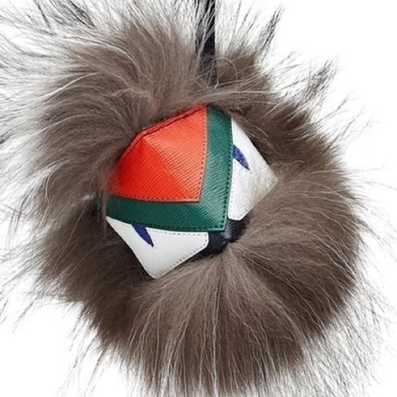 Fendi Monster Fox Fur Keycharm - Picture 7 of 14